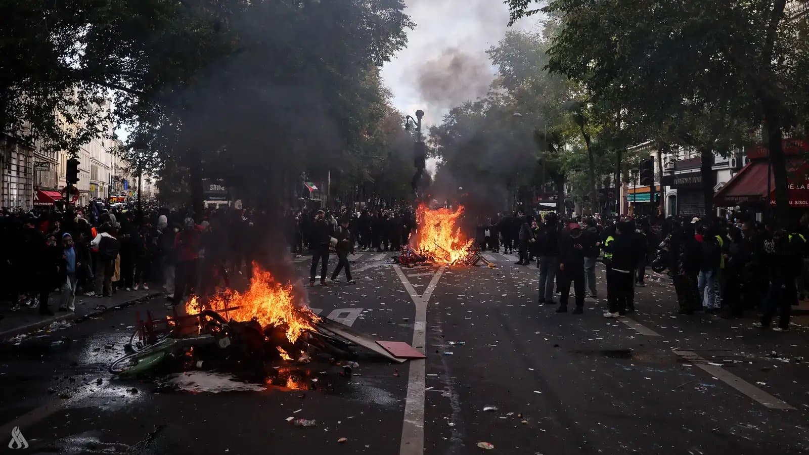 France enforces night curfew and protest ban
