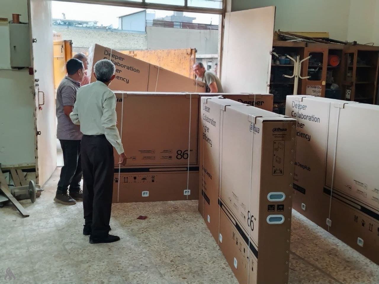 Education Provides 816 Interactive Screens in Iraq
