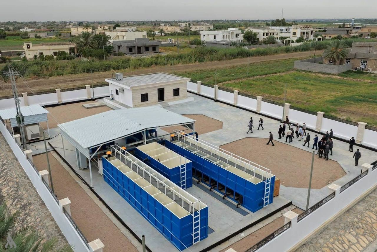 Anbar launches two new water projects