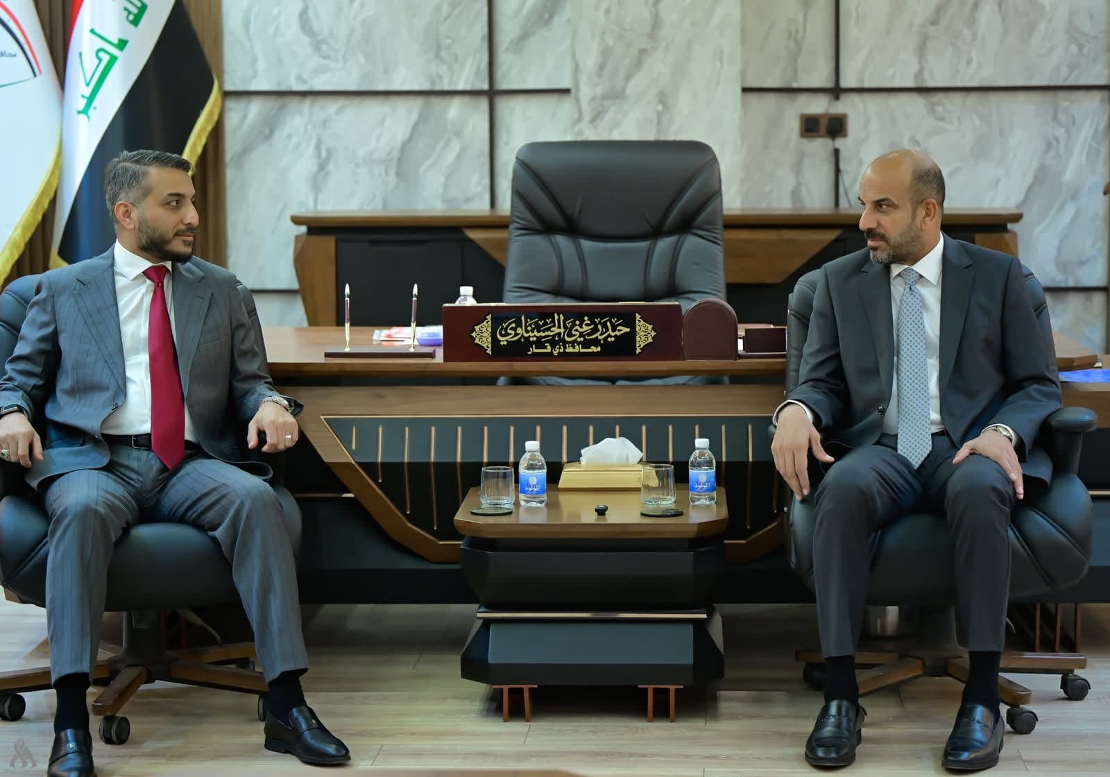 ذي قار والنجف تؤكدان تعزيز التعاون