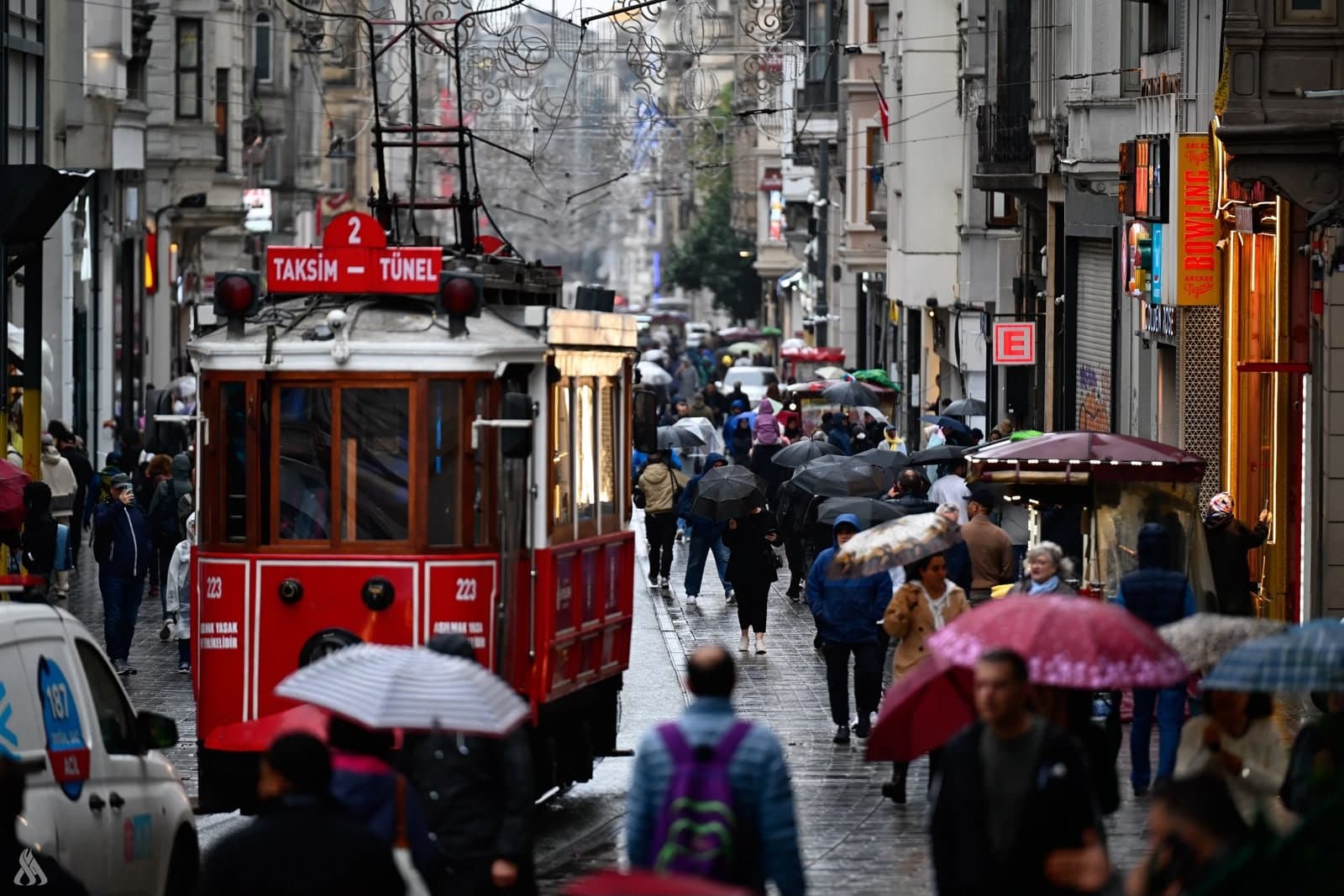 Istanbul rainy wave subsides
