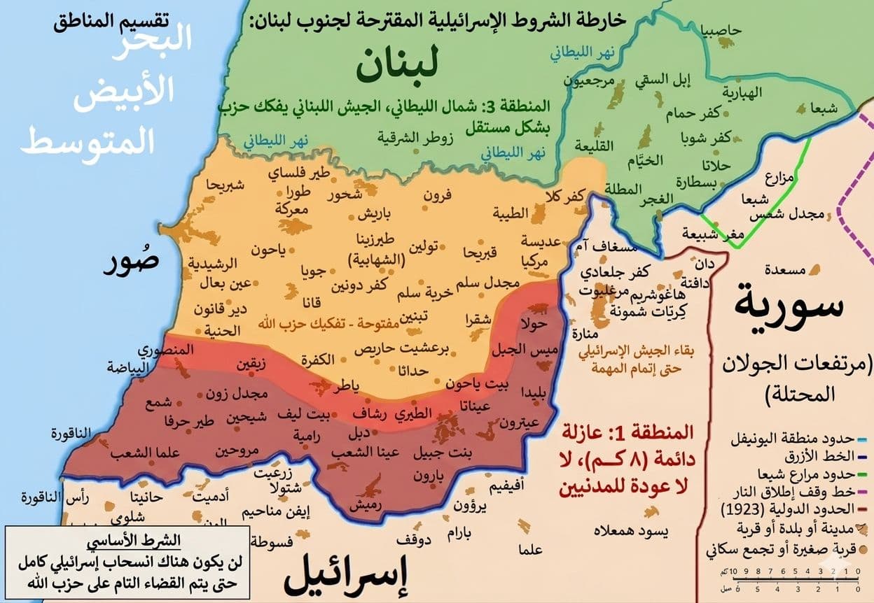 Lebanon's experimental zones未实施