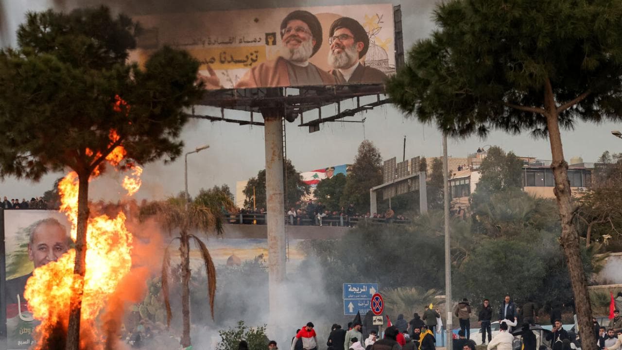Hezbollah Rally in Haret Hreik and Iran Link
