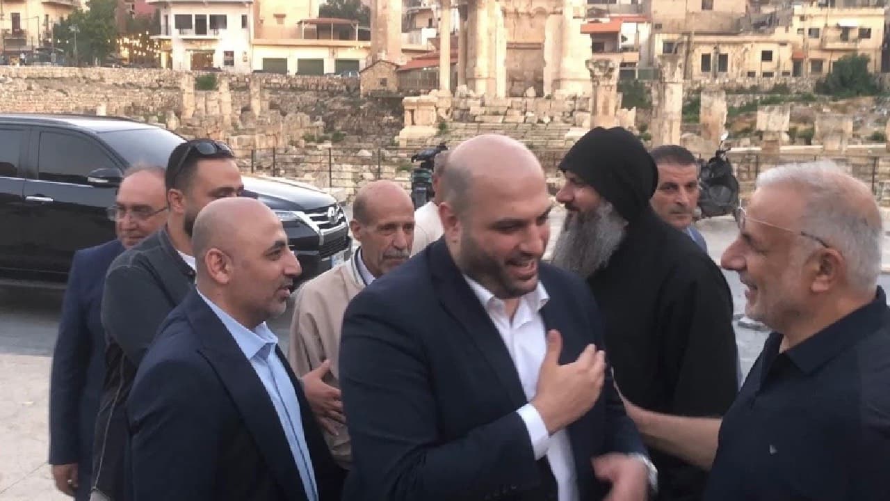وزيرا الصحة والعمل يردان من قلعة بعلبك