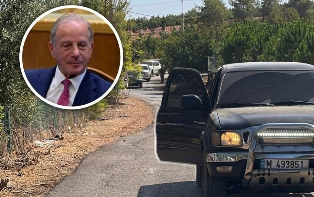 ميشال عيسى يختبر المنطقة التجريبية في زوطر الغربية