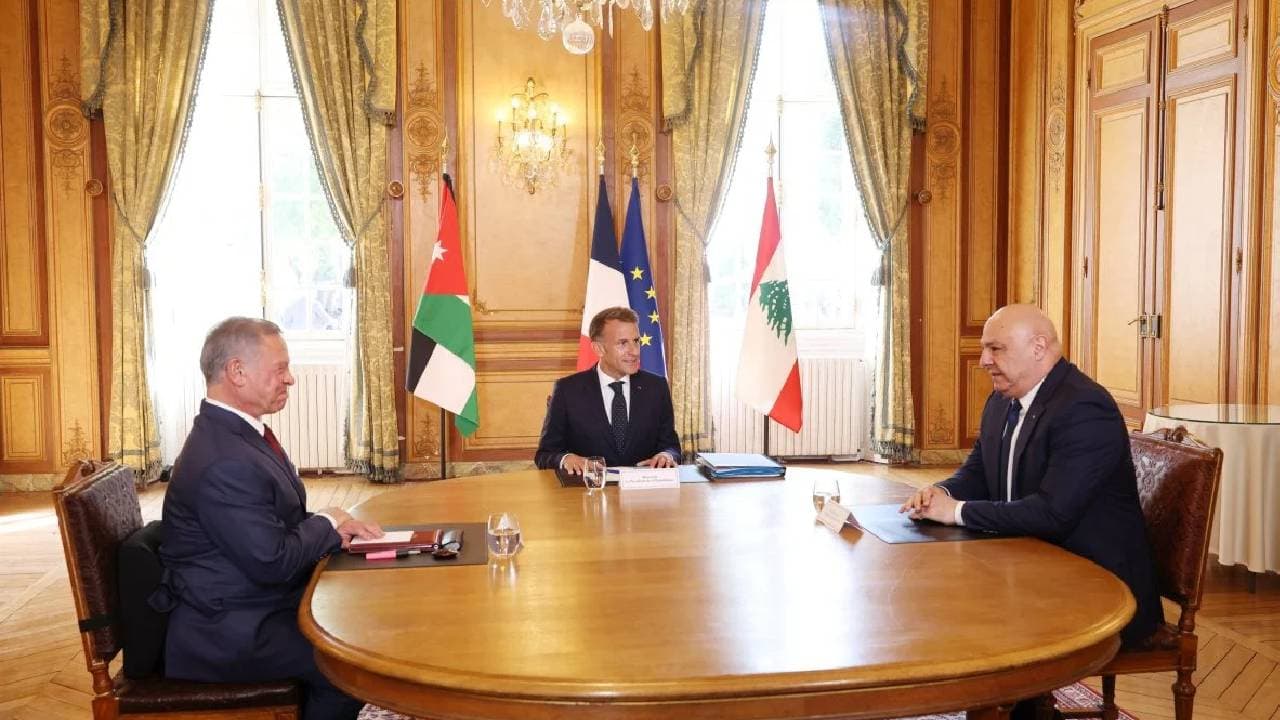 Aoun from Paris Advocates for Regional De-escalation