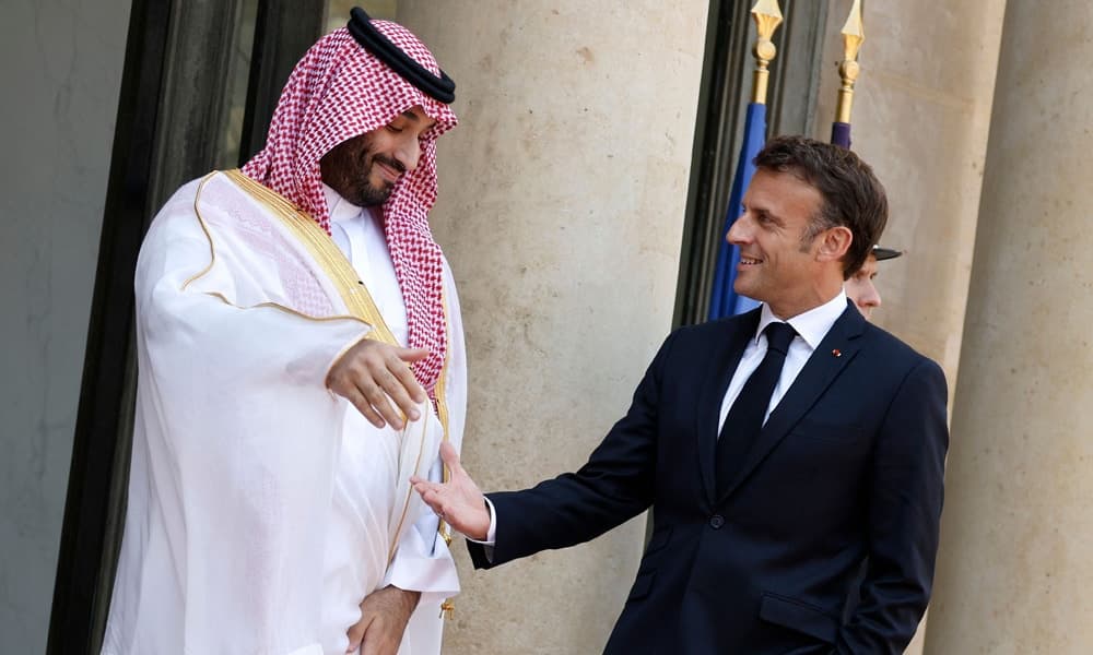 Macron Meets Saudi Crown Prince on Strategic Ties