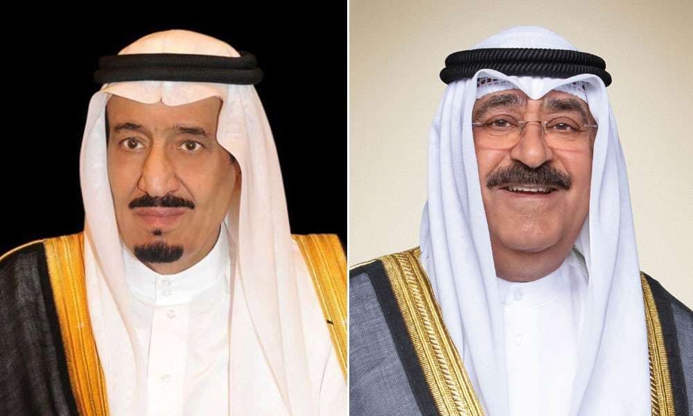 Kuwait Amir Sends Saudi National Day Greetings