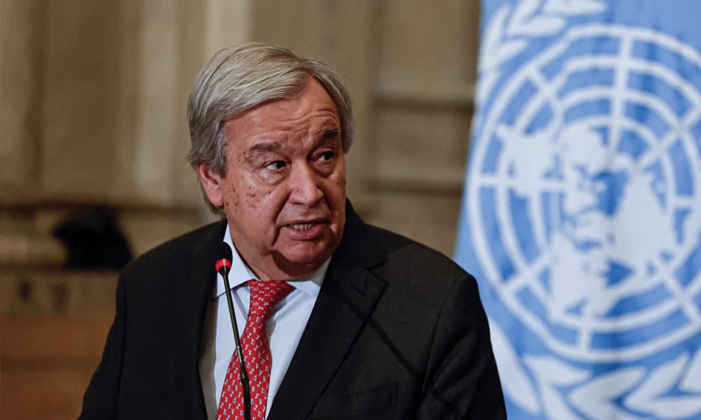 Guterres Condemns Riyadh Airport Attack