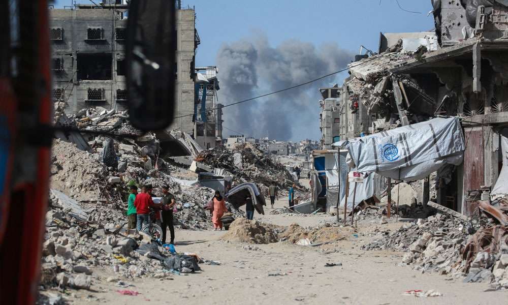 Six Palestinians killed in Gaza shelling