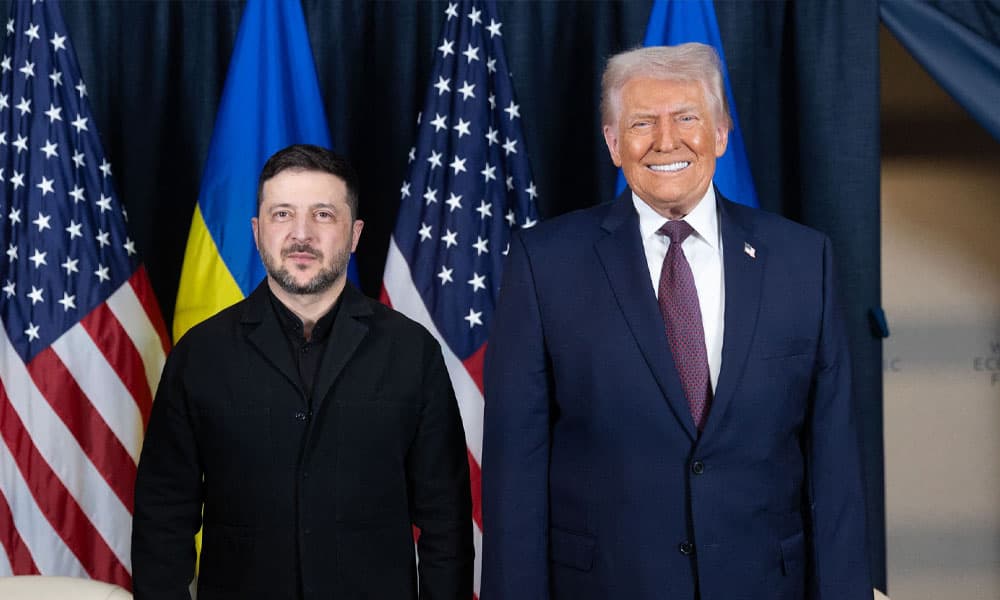 Zelensky Meets Trump on Patriot Licenses