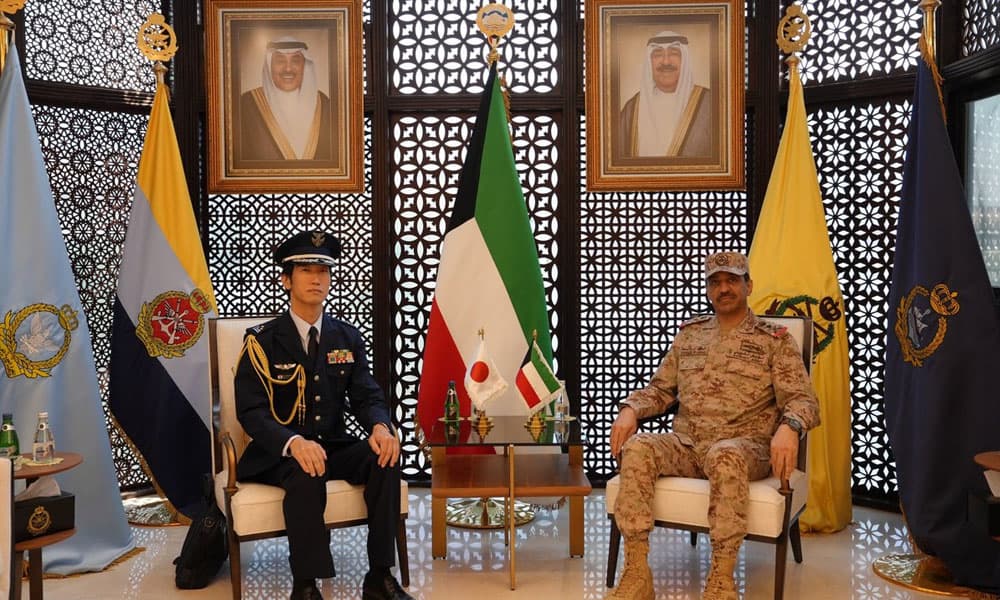 رئيس الأركان يراجع التعاون مع اليابان