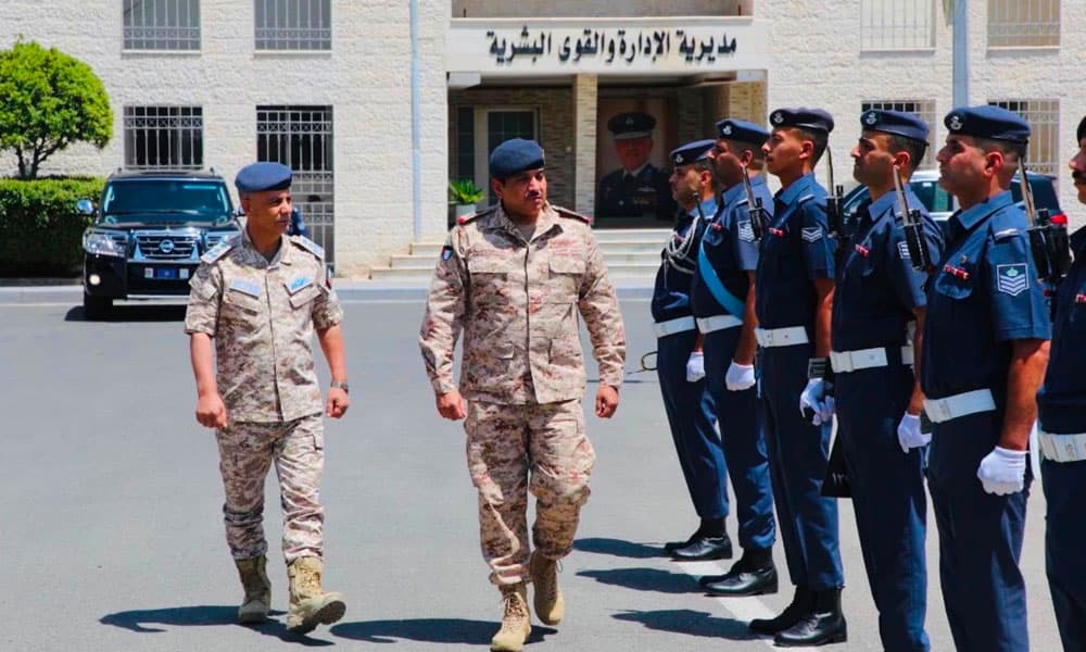 وفد الكويتية يلتقي بسلاح الجو الأردني