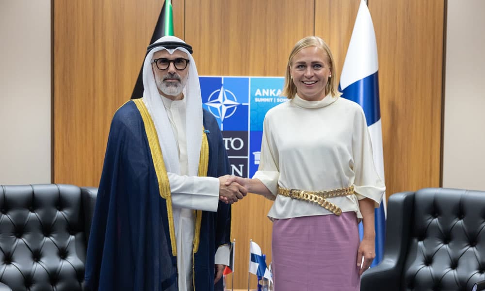Foreign Minister Meets Finnish Foreign Minister in Ankara