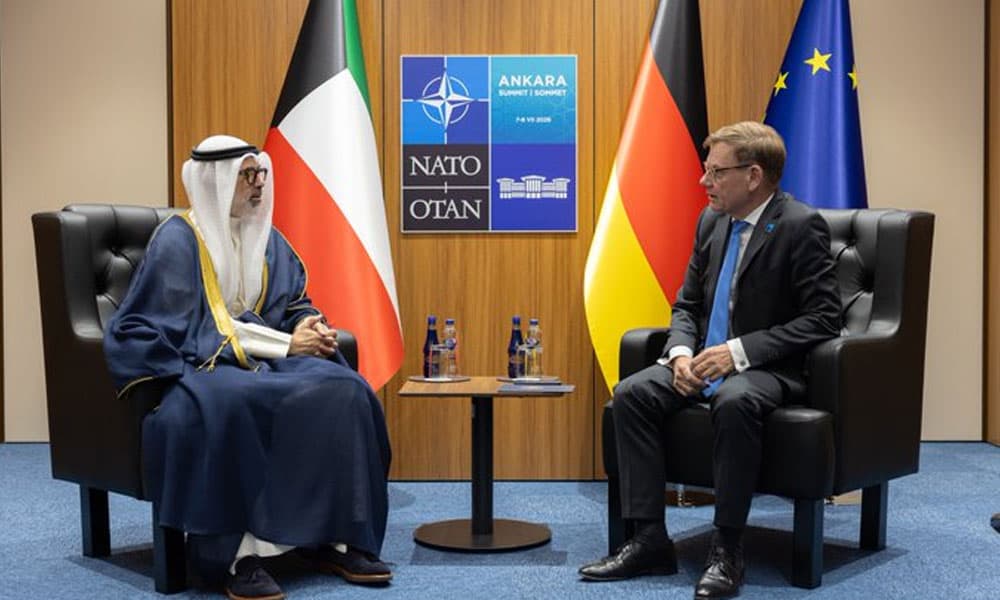 Foreign Minister Meets German Foreign Minister in Ankara on Kuwait News
