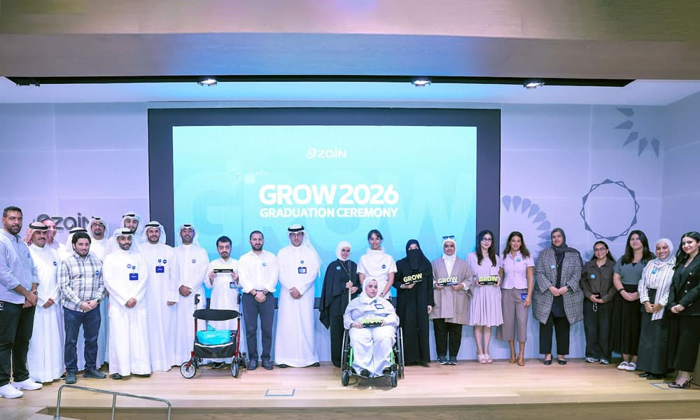 Zain Marks GROW Program Graduation in Kuwait