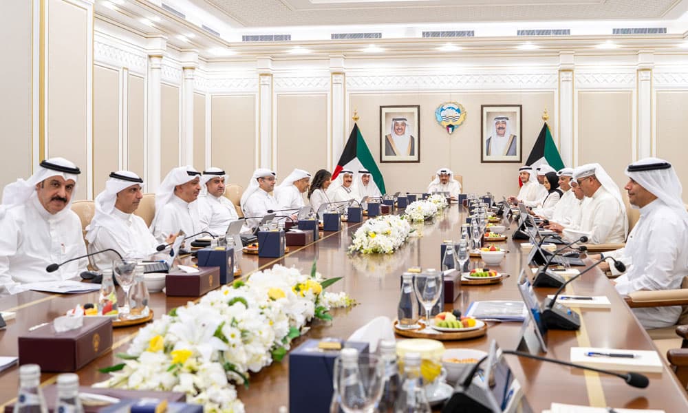 مجلس الوزراء الكويتي يجتمع برئاسة الصباح