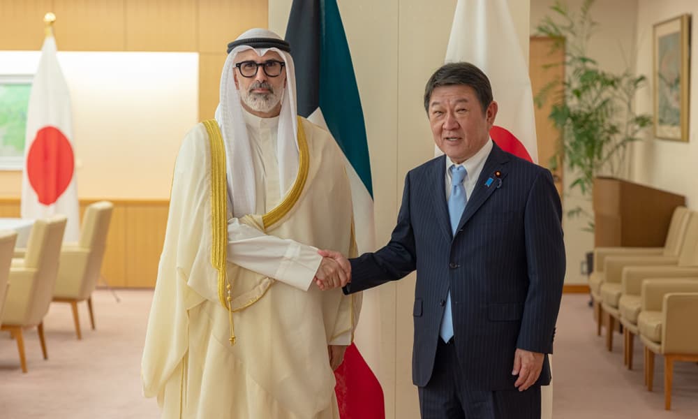 Kuwait and Japan to boost bilateral cooperation