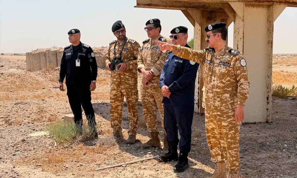 Kuwait Official Visits Security Sectors