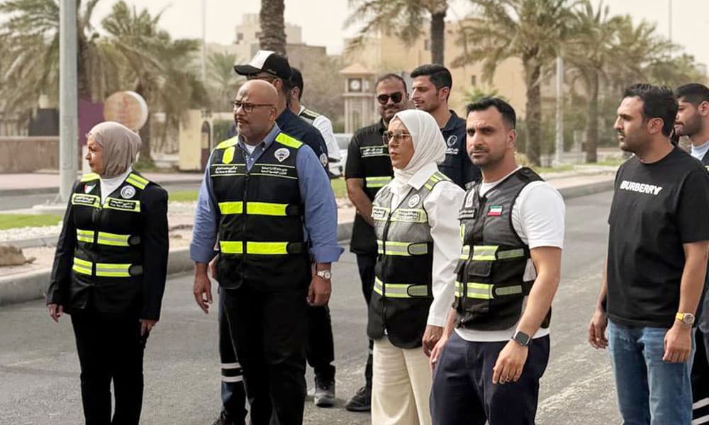 وزيرة الأشغال تتابع أعمال البنية التحتية في اليرموك