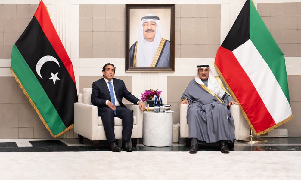 Kuwait hosts Libyan Presidential Council leader