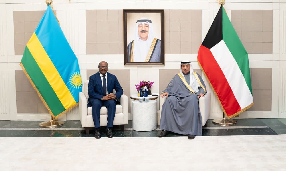 Crown Prince Meets Rwanda PM at UN