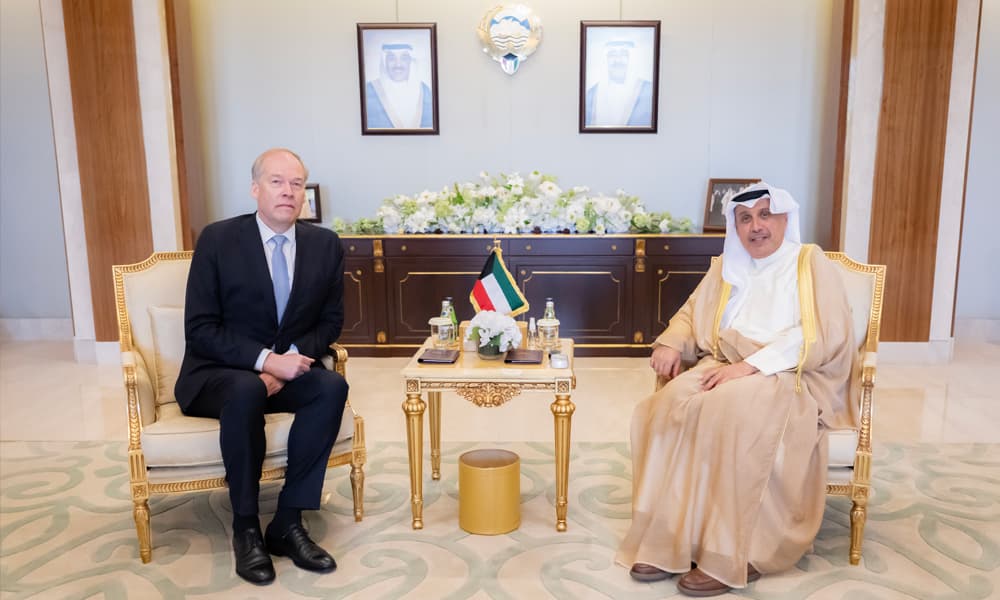 Diwan Minister Meets Finnish Deputy Trade Official