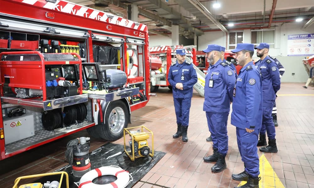 Fire Force Leader Reviews Rainy Season Readiness