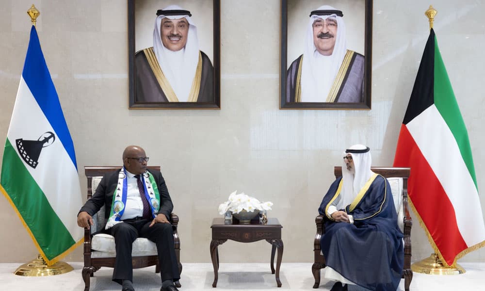 Kuwait and Lesotho discuss bilateral ties