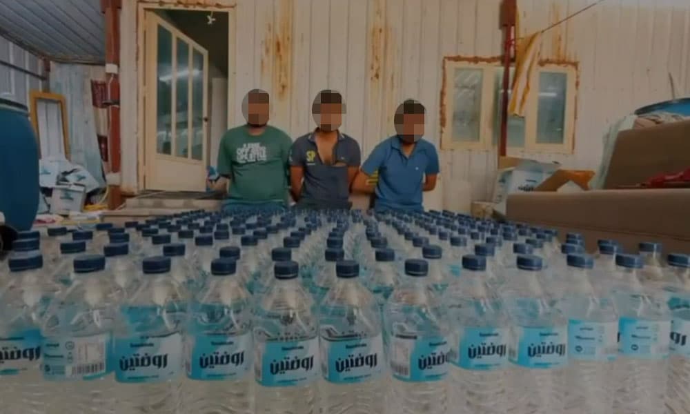 Interior Ministry uncovers illegal alcohol factory in barn