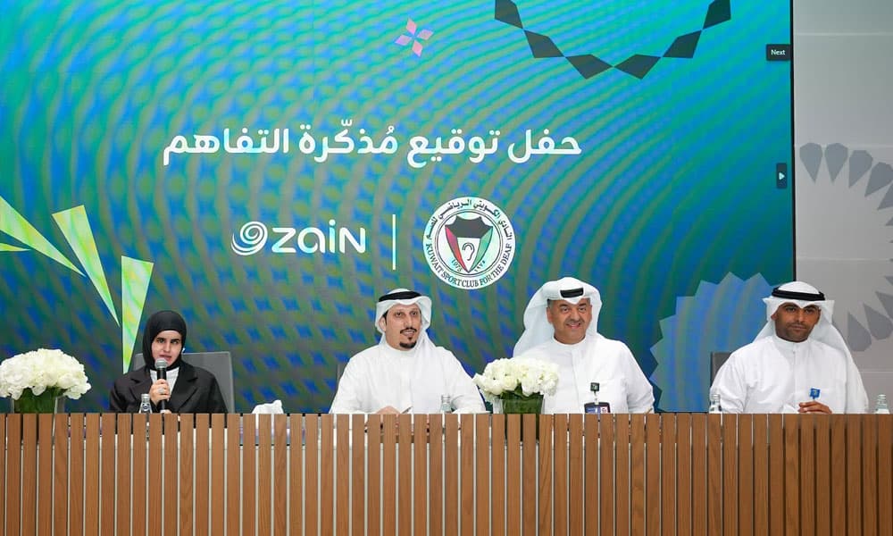 Zain promotes Kuwaiti Sign Language cooperation with Deaf Club