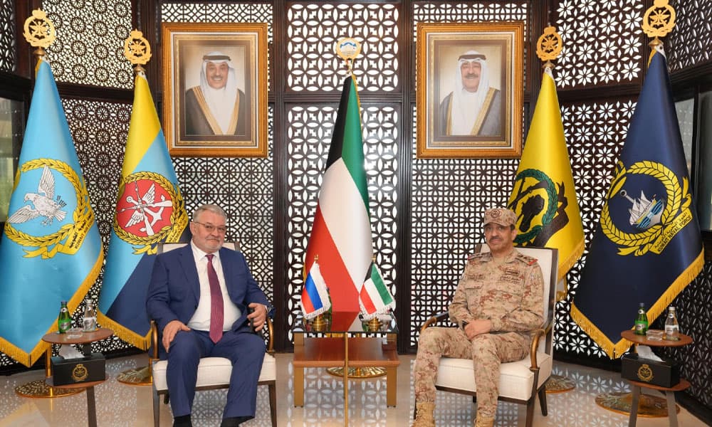 Chief of Staff and Russian Officer Meet