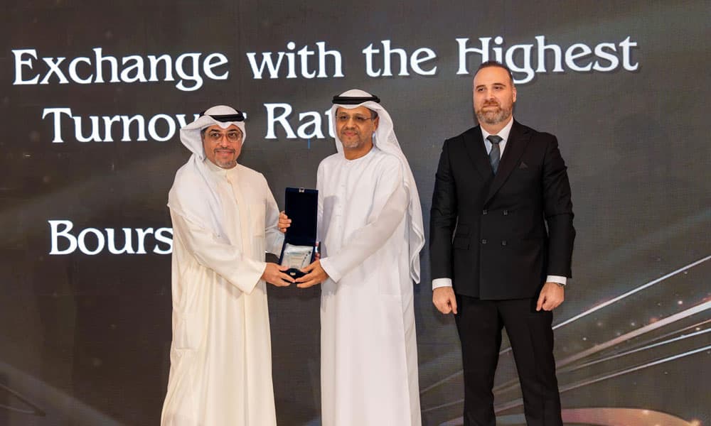 Kuwait Exchange Wins Arab Turnover Award
