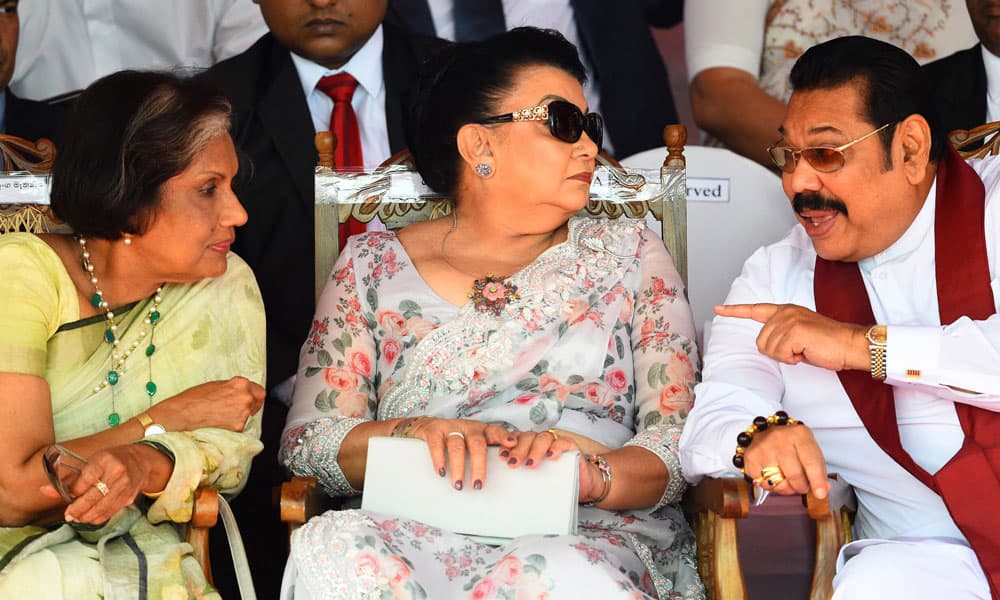 Sri Lanka’s ex-First Lady held over corruption