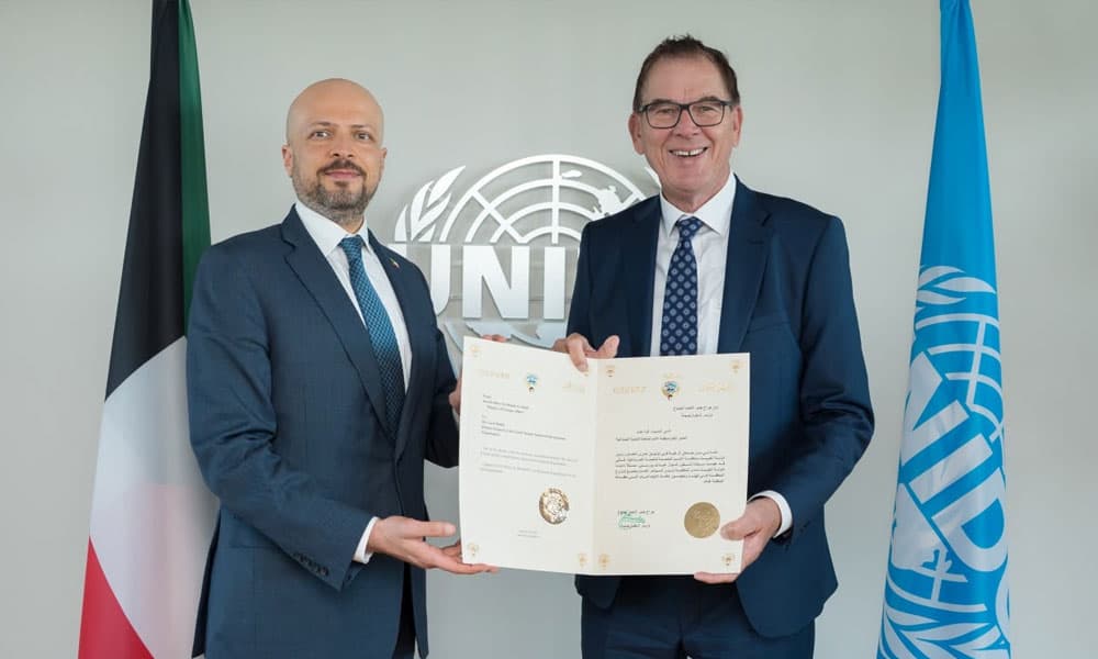 Kuwait's UNIDO envoy presents credentials