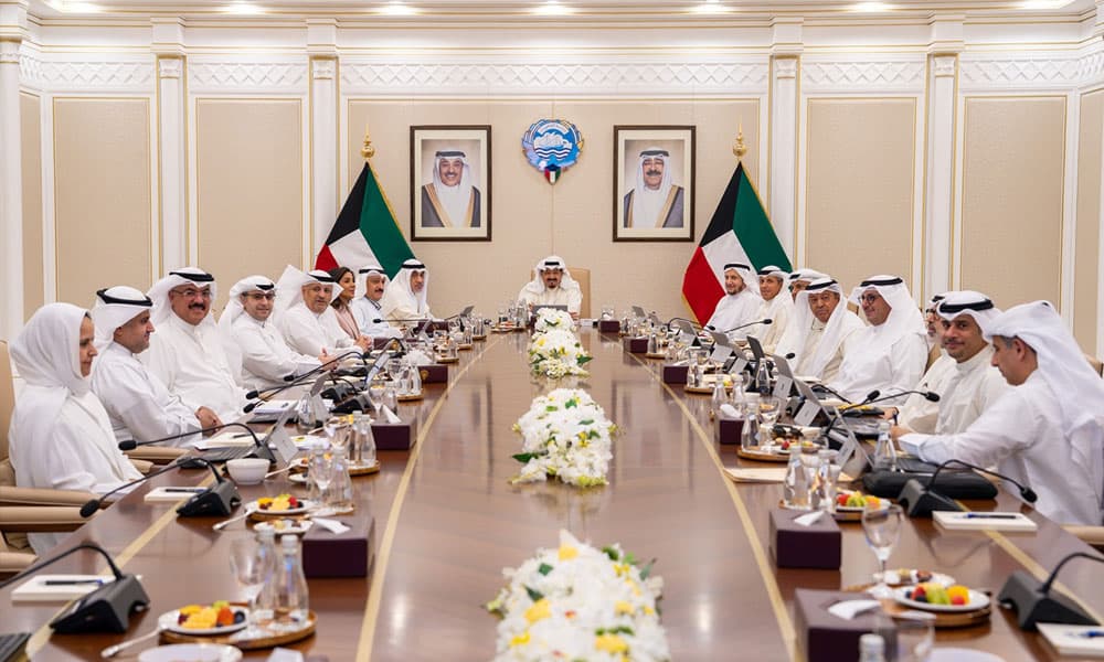 Kuwait Council Meets Under Sheikh Ahmed