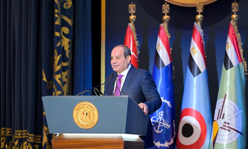 Sisi Affirms Egypt’s Gulf Security Role