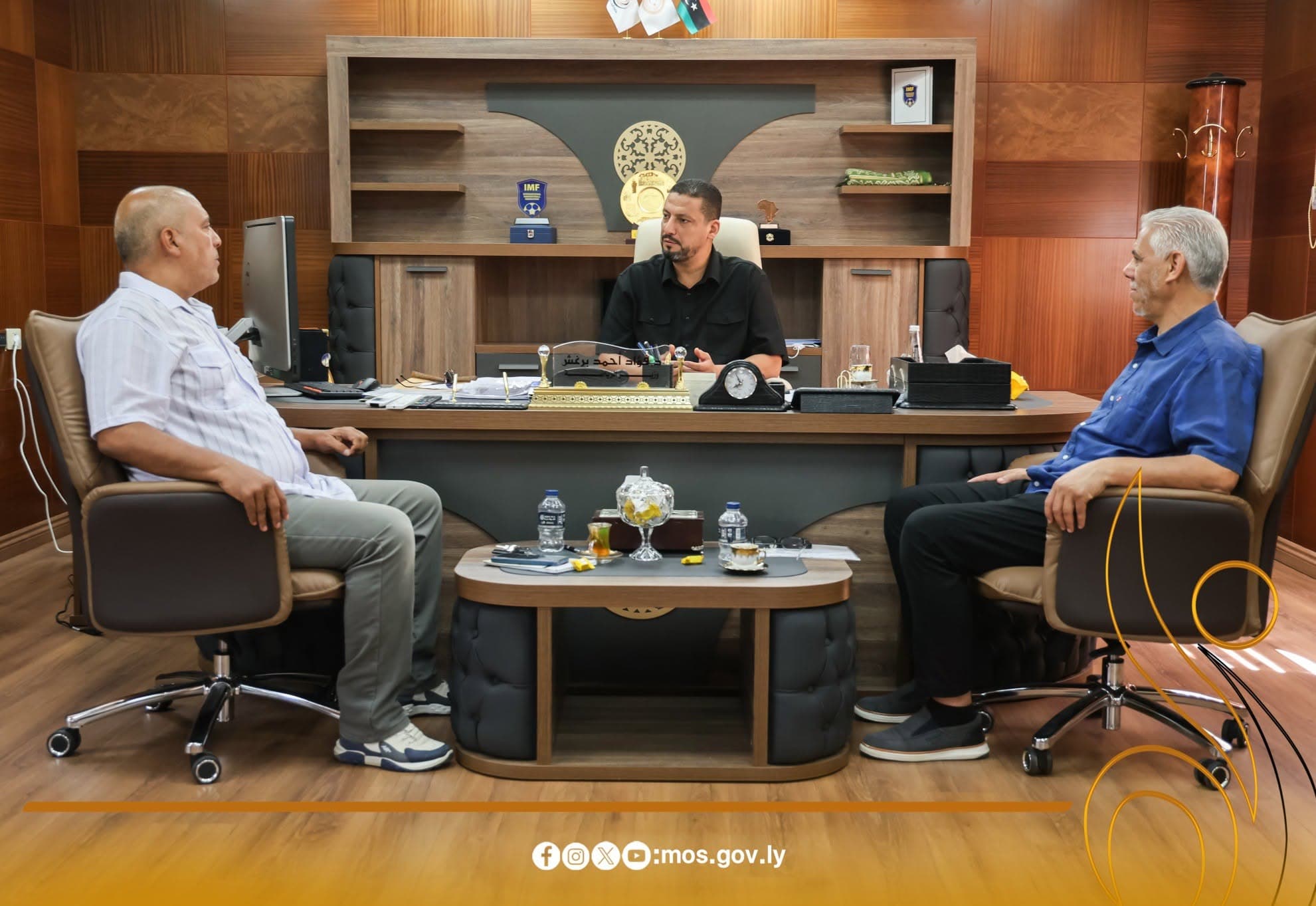 Sports Minister discusses development programs and preparations for Hapkido Federation open championship