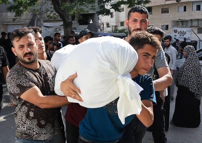 استشهاد أربعة فلسطينيين في غارة إسرائيلية على غزة