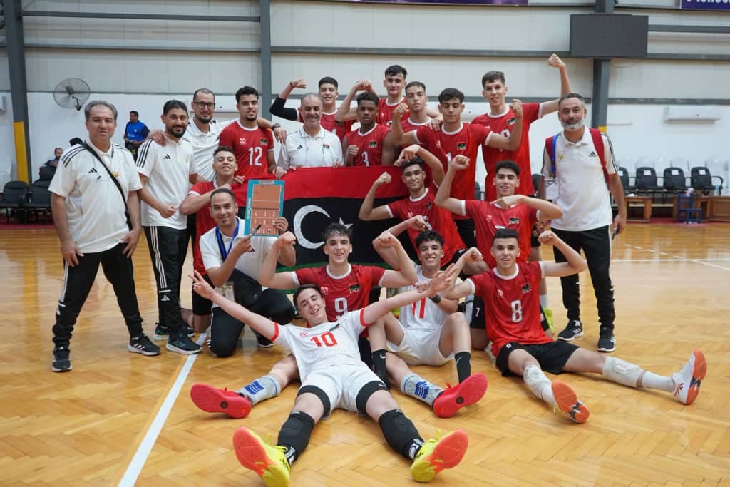 Libya U18 Volleyball Wins Opening Round
