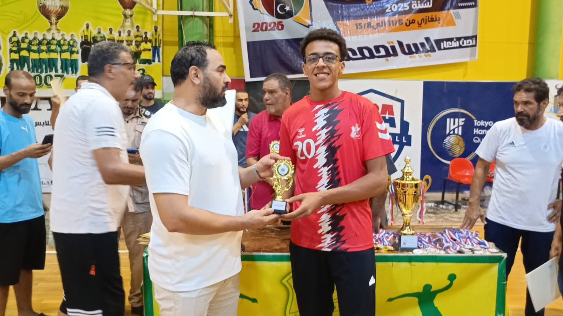 Al Jazeera Handball Youth Win Libyan Cup