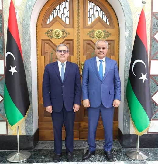 Libyan Central Bank Governor Meets US Advisor
