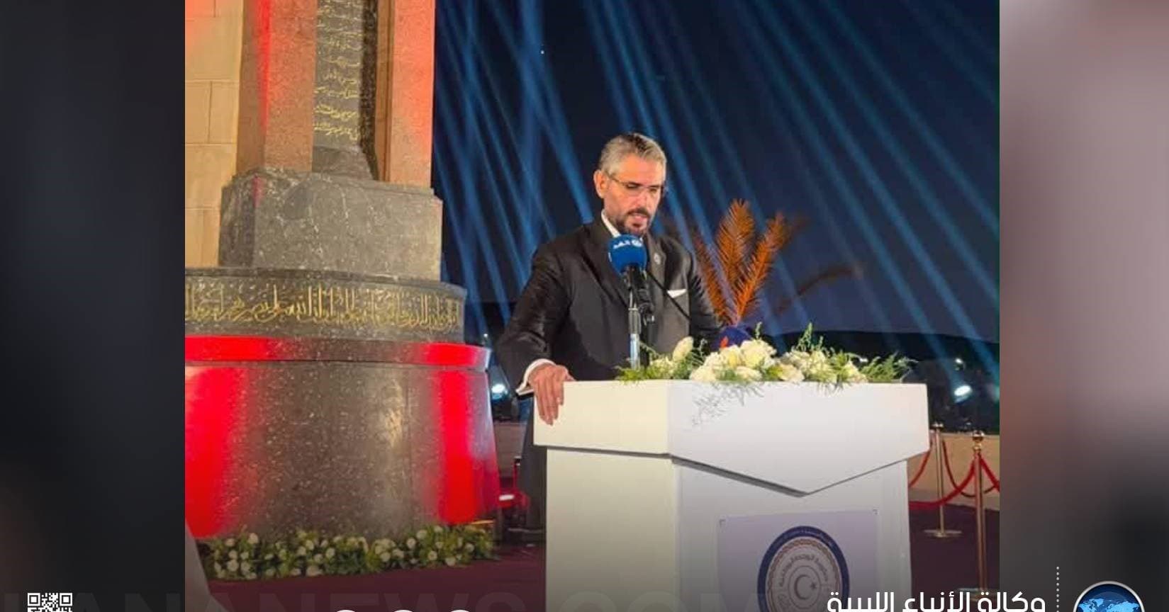 افتتاح نصب الجيش الليبي في القاهرة