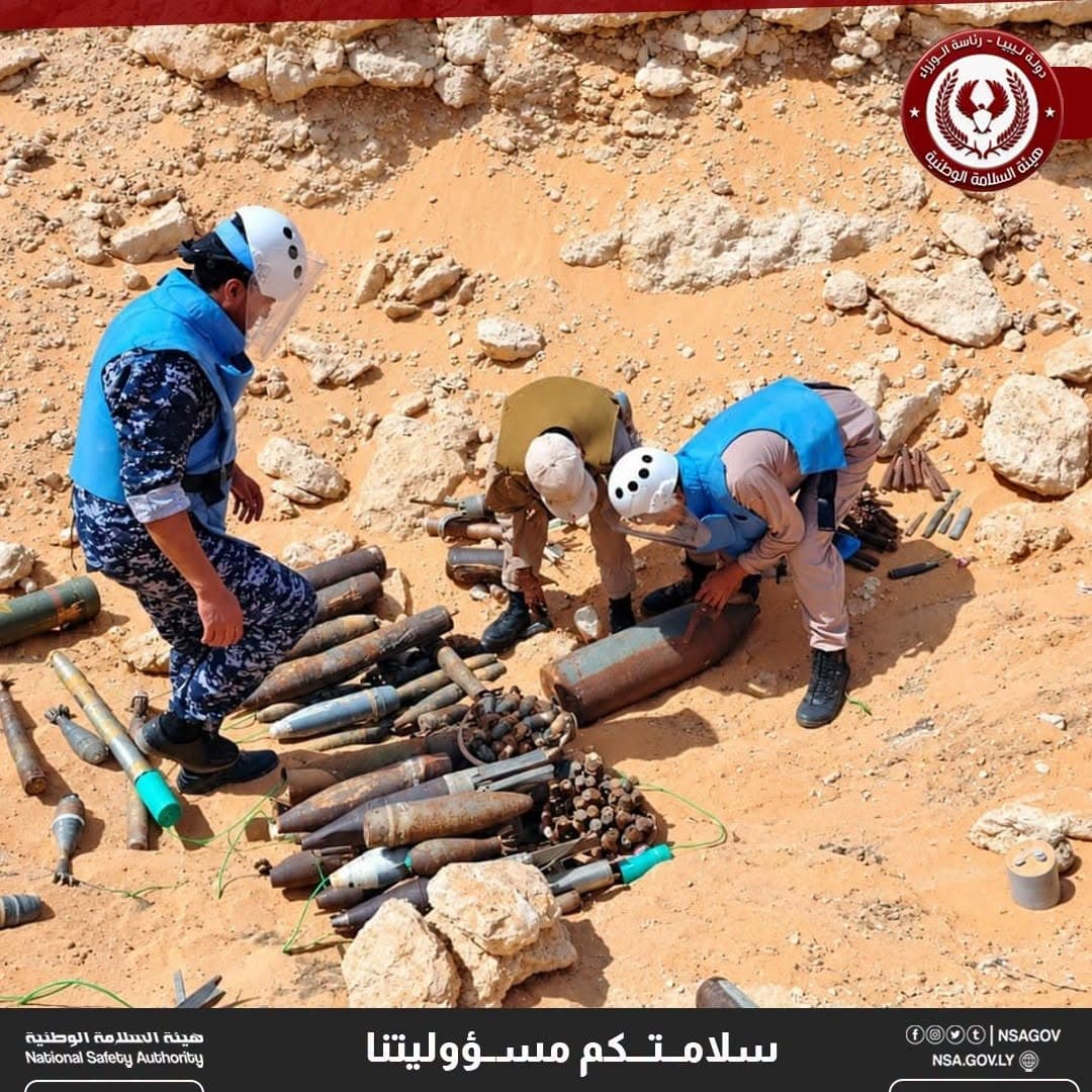National Safety Authority recovers war remnants from mountain areas