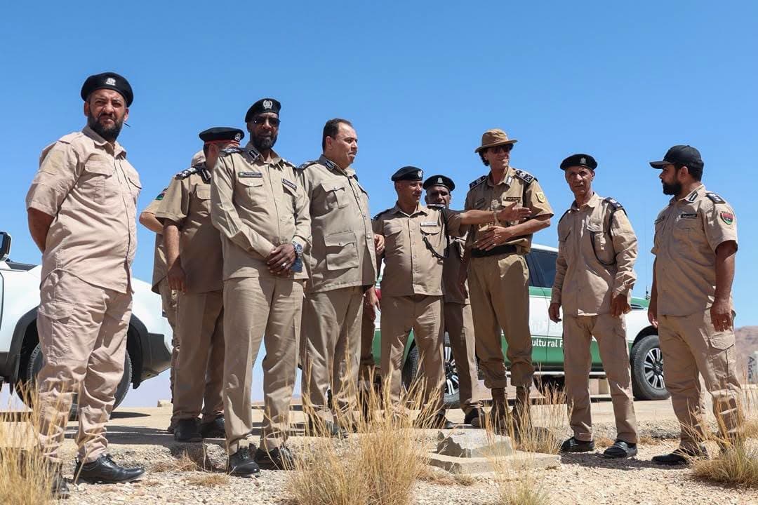 رئيس الشرطة الزراعية يزور فرع الأصابعة