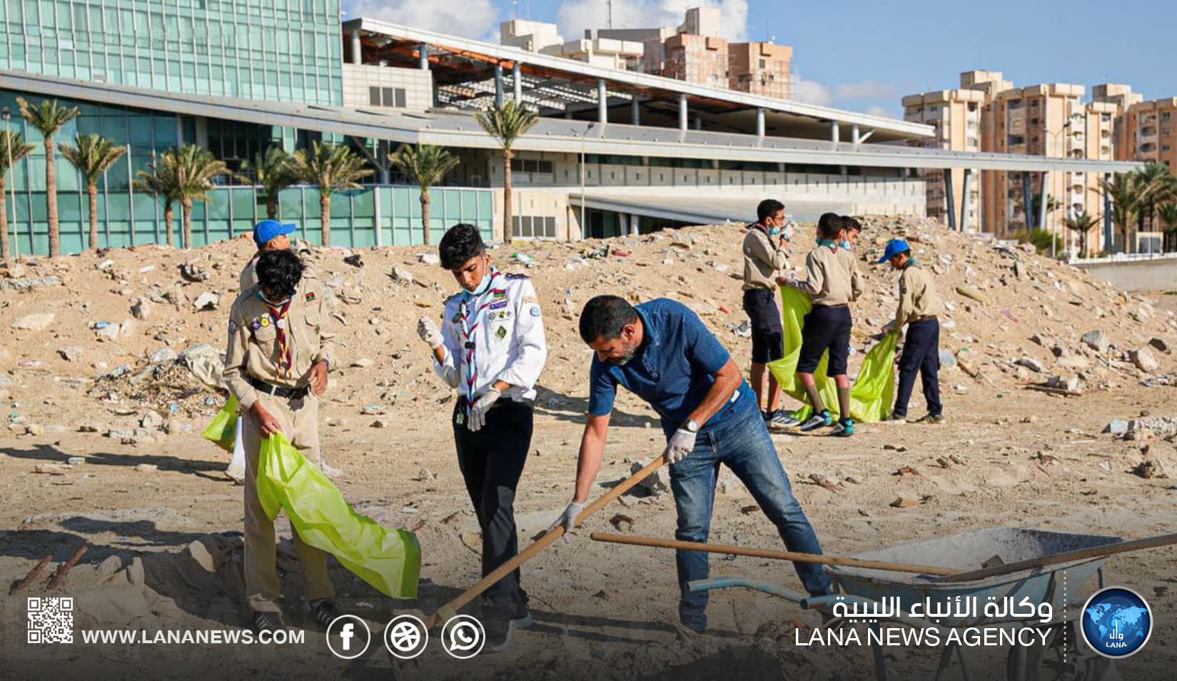 طرابلس تُختتم حملة البحر والشمس للبيئة البحرية
