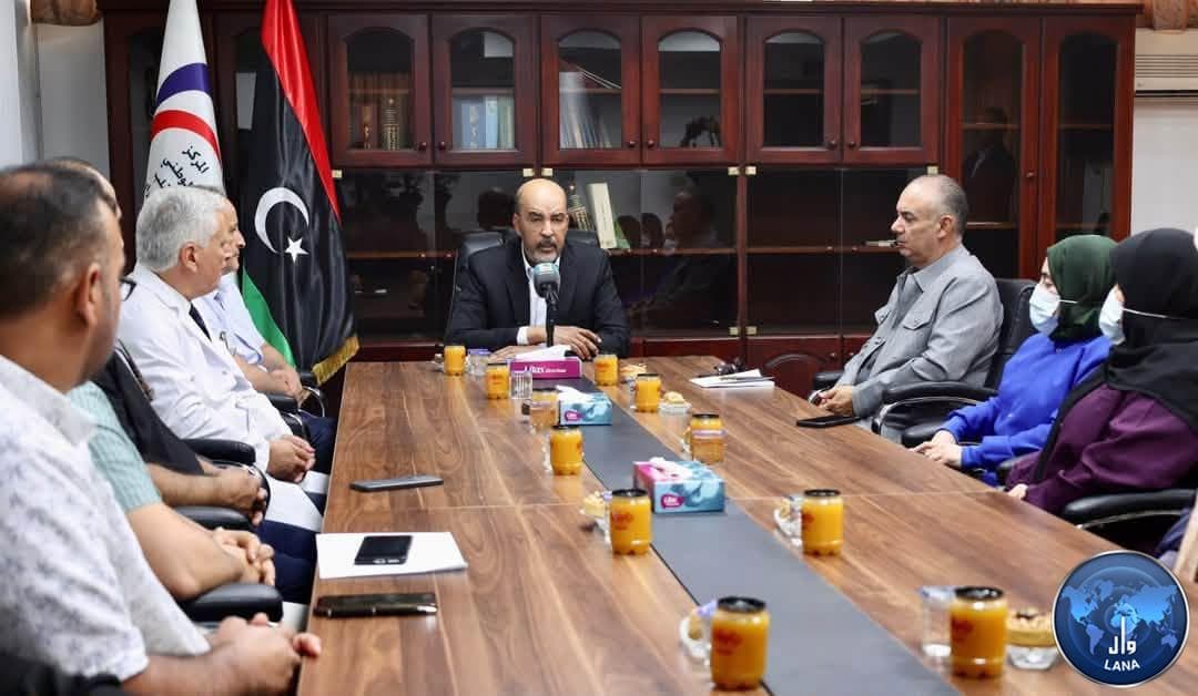 Al-Koni Visits Tajoura Heart Center