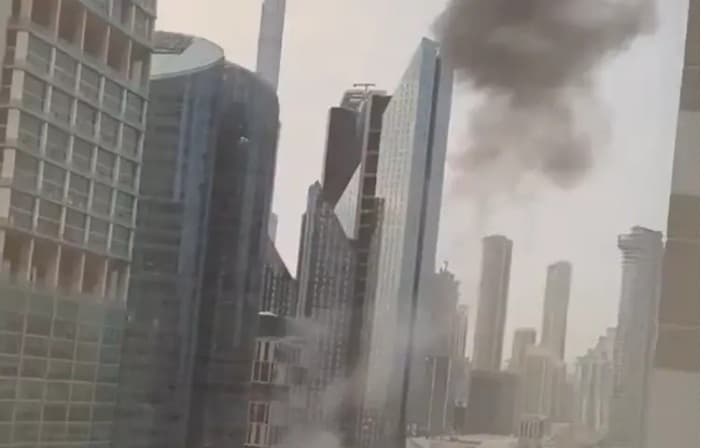 انفجارات وسط مدينة دبي تثير القلق