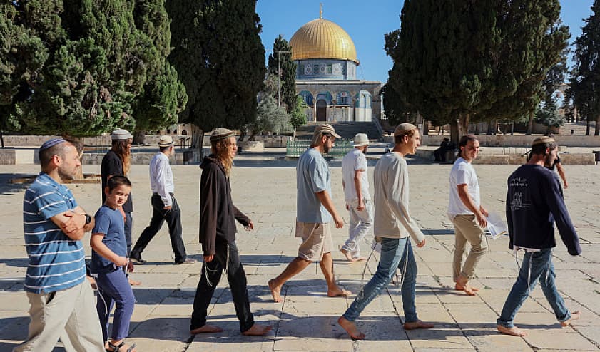 تجديد اقتحامات واسعة للأقصى في ذكرى تدمير الهيكل