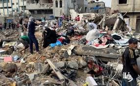 Colonizers assault Farata causing destruction and injuries